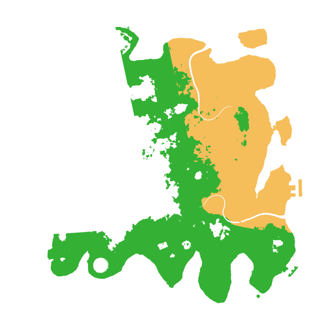 Biome Rust Map: Procedural Map, Size: 3750, Seed: 2545524
