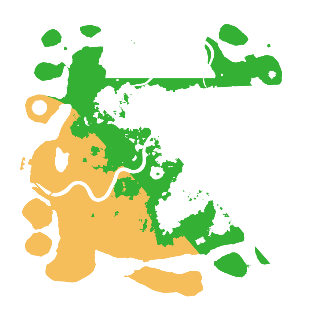 Biome Rust Map: Procedural Map, Size: 3700, Seed: 1846211448