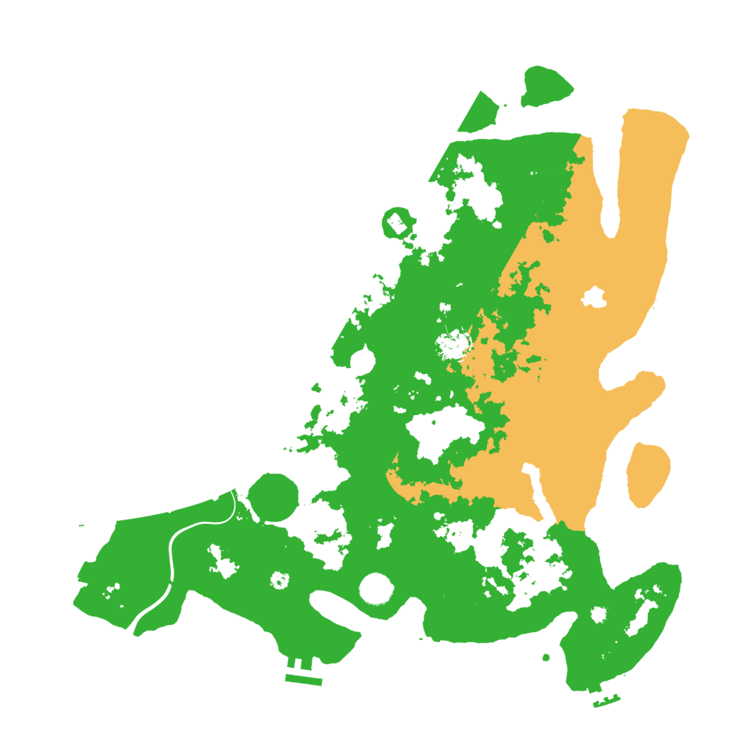 Biome Rust Map: Procedural Map, Size: 4000, Seed: 896757099