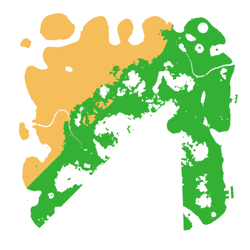 Biome Rust Map: Procedural Map, Size: 4250, Seed: 846417969