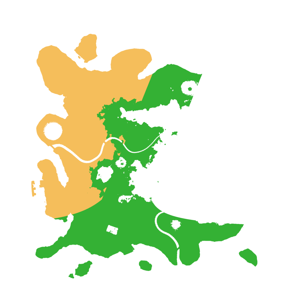 Biome Rust Map: Procedural Map, Size: 3000, Seed: 706603197