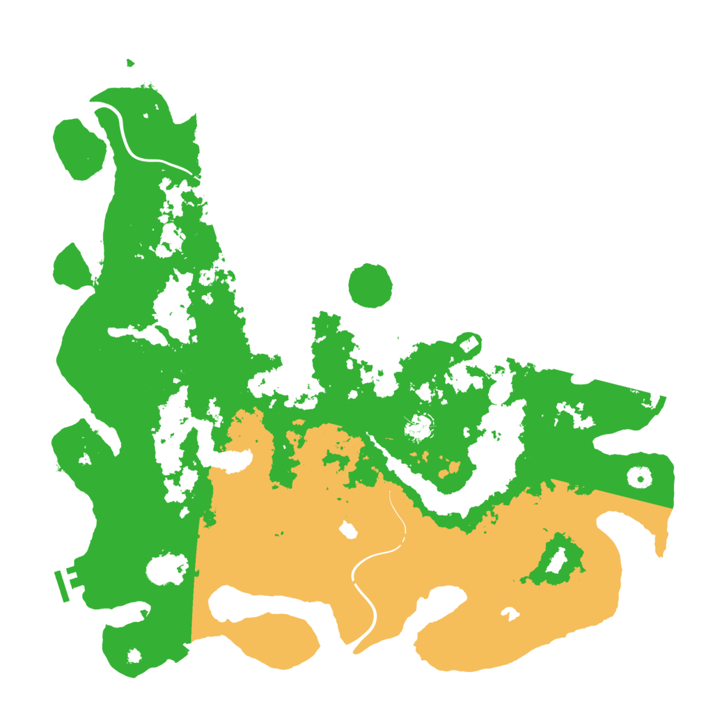 Biome Rust Map: Procedural Map, Size: 4500, Seed: 1774017961