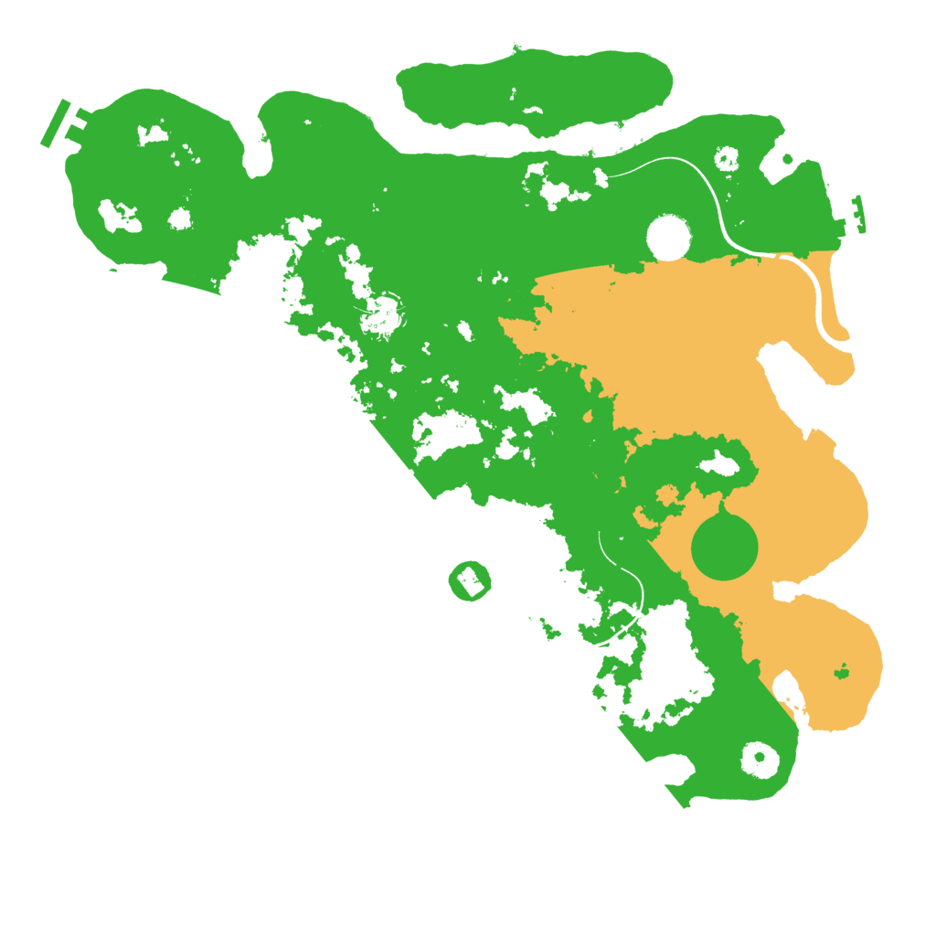 Biome Rust Map: Procedural Map, Size: 3750, Seed: 296313632