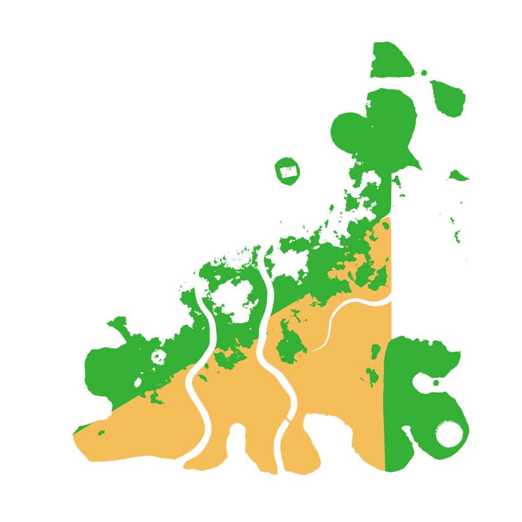 Biome Rust Map: Procedural Map, Size: 3500, Seed: 1053333831