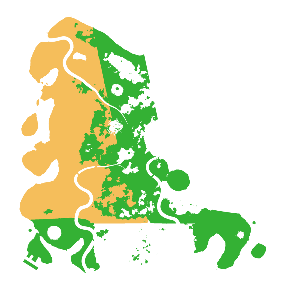 Biome Rust Map: Procedural Map, Size: 3750, Seed: 259879993
