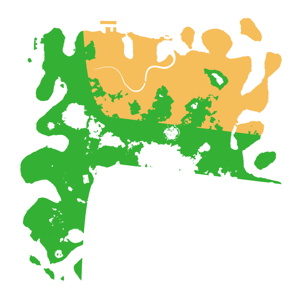 Biome Rust Map: Procedural Map, Size: 3800, Seed: 17906113