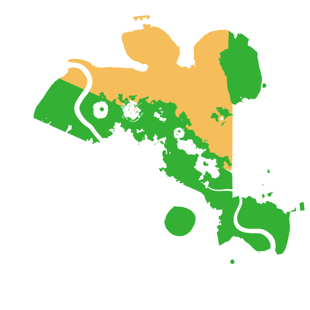 Biome Rust Map: Procedural Map, Size: 2863, Seed: 9124729