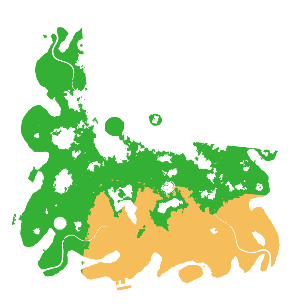 Biome Rust Map: Procedural Map, Size: 4250, Seed: 161442