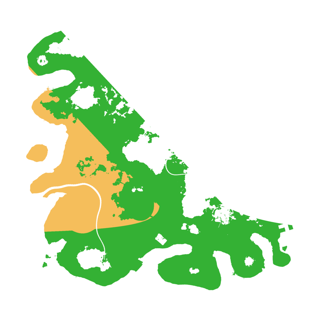Biome Rust Map: Procedural Map, Size: 3100, Seed: 1337487820