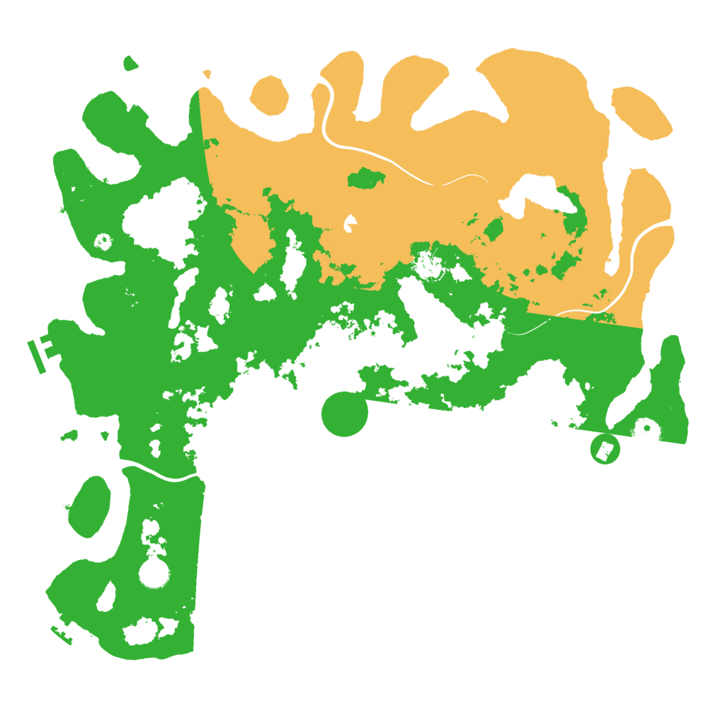 Biome Rust Map: Procedural Map, Size: 4250, Seed: 375012637