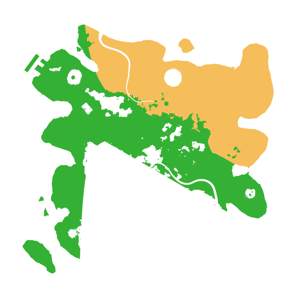 Biome Rust Map: Procedural Map, Size: 3000, Seed: 1631752422