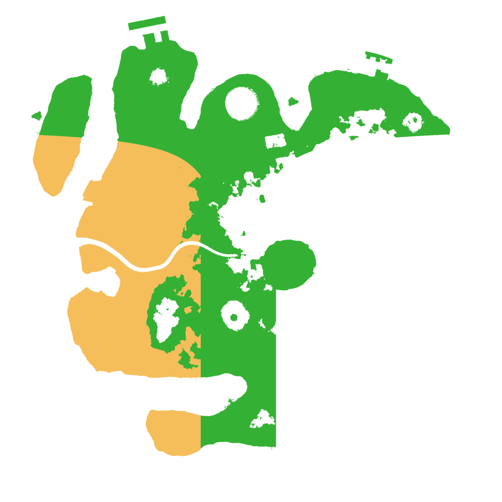 Biome Rust Map: Procedural Map, Size: 2700, Seed: 1198210977