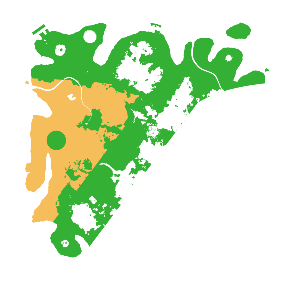 Biome Rust Map: Procedural Map, Size: 4000, Seed: 2039921801