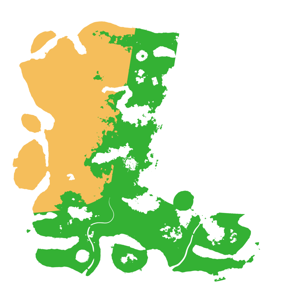 Biome Rust Map: Procedural Map, Size: 4000, Seed: 618557455