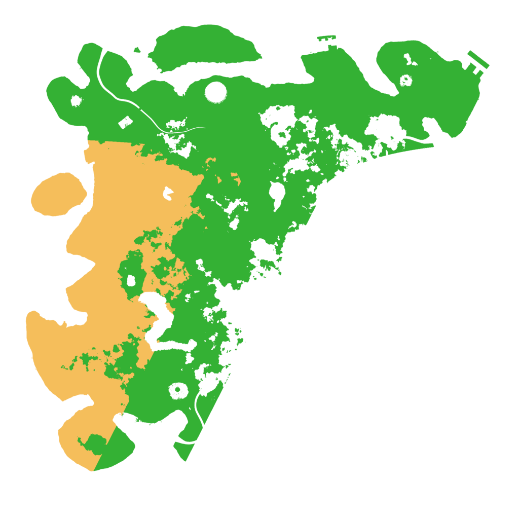 Biome Rust Map: Procedural Map, Size: 4250, Seed: 1497670937