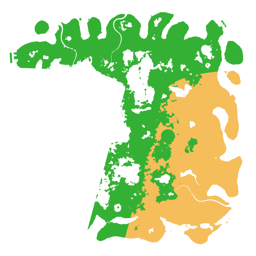 Biome Rust Map: Procedural Map, Size: 5000, Seed: 489089