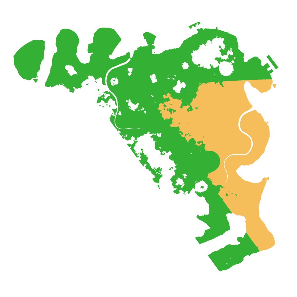 Biome Rust Map: Procedural Map, Size: 3750, Seed: 183789828