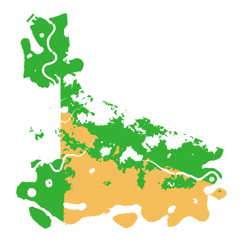 Biome Rust Map: Procedural Map, Size: 4800, Seed: 1004676134