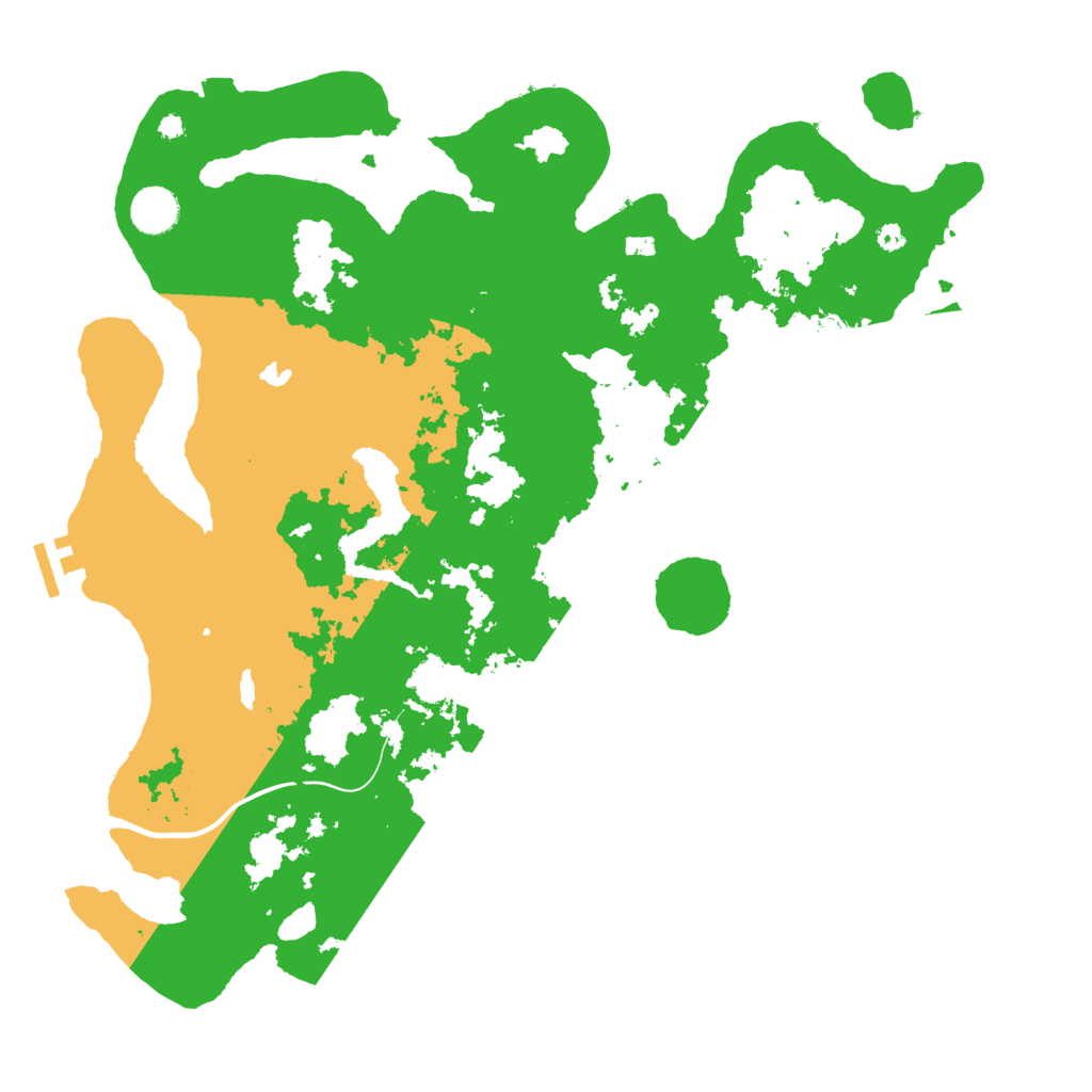 Biome Rust Map: Procedural Map, Size: 4000, Seed: 82208220