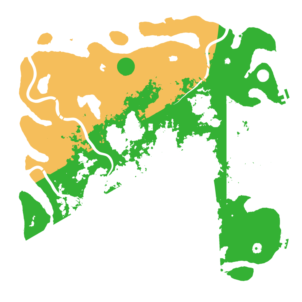 Biome Rust Map: Procedural Map, Size: 4500, Seed: 633852736
