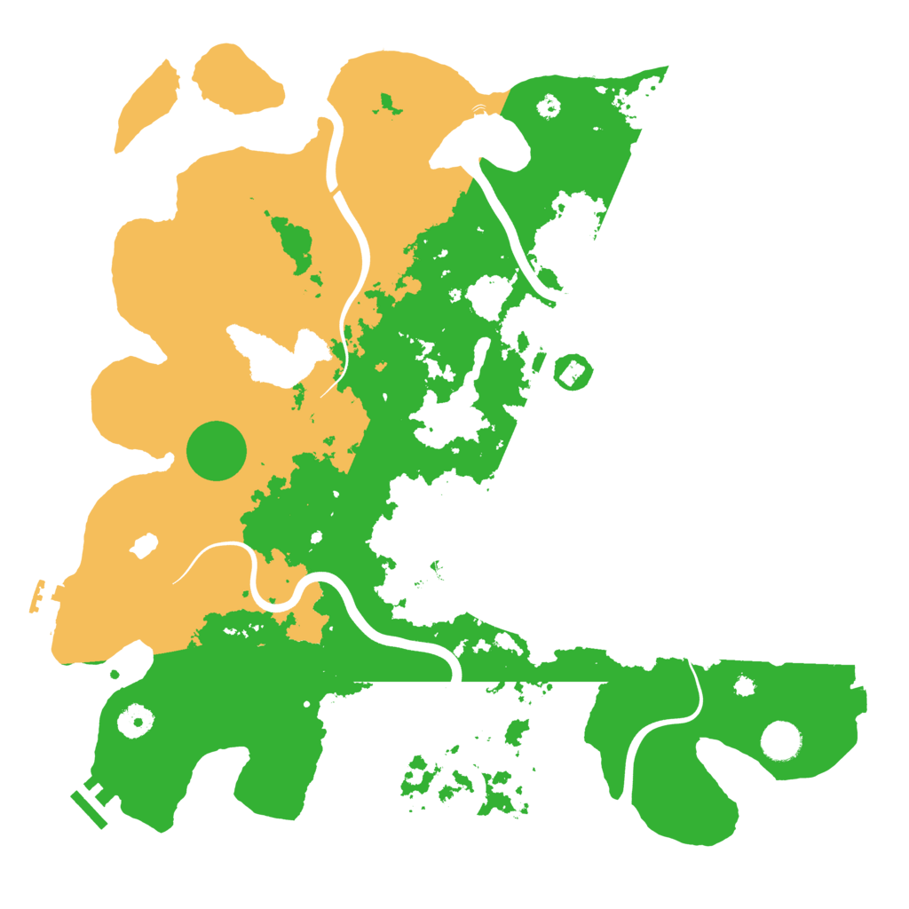 Biome Rust Map: Procedural Map, Size: 4000, Seed: 1048931884