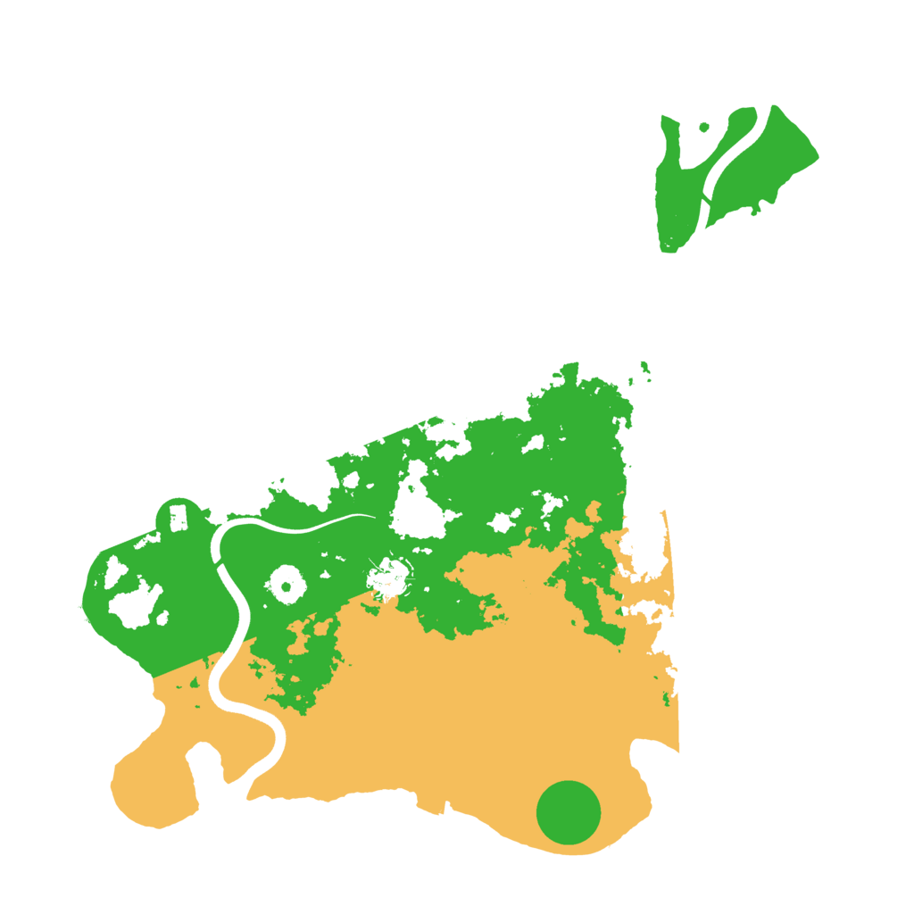 Biome Rust Map: Procedural Map, Size: 3750, Seed: 754145973