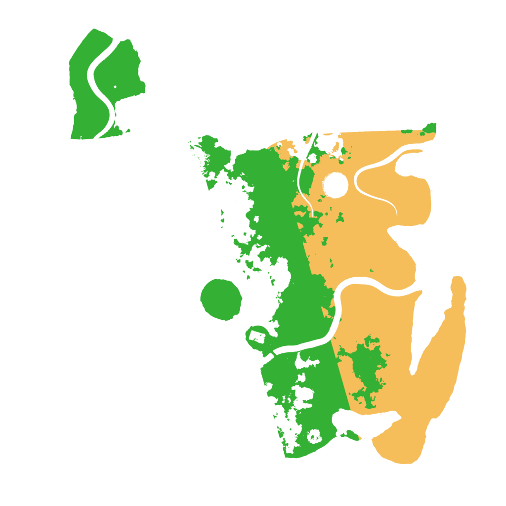 Biome Rust Map: Procedural Map, Size: 3500, Seed: 972679037