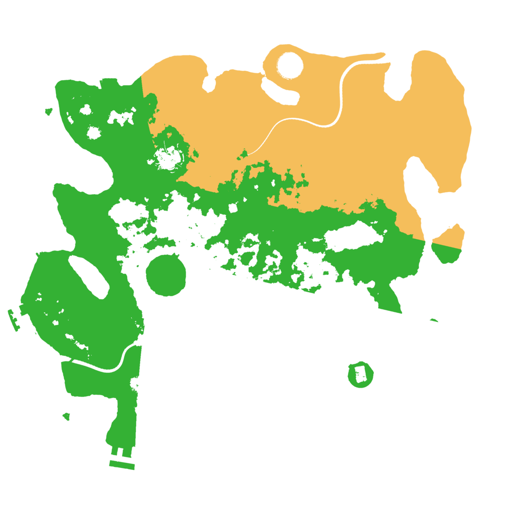 Biome Rust Map: Procedural Map, Size: 3400, Seed: 2056495765