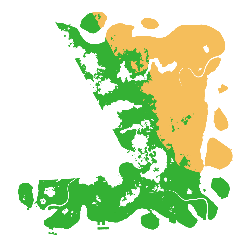 Biome Rust Map: Procedural Map, Size: 4250, Seed: 177925509