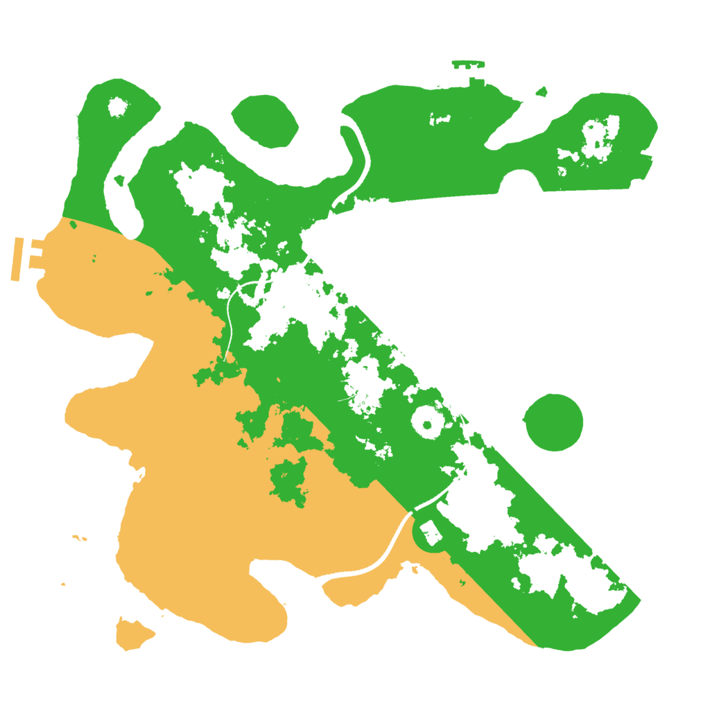 Biome Rust Map: Procedural Map, Size: 3300, Seed: 789860736