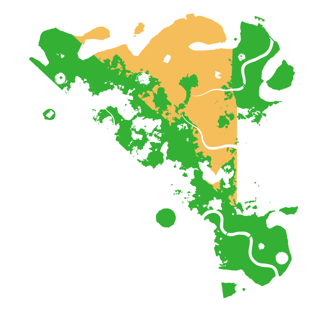 Biome Rust Map: Procedural Map, Size: 4500, Seed: 1435381960