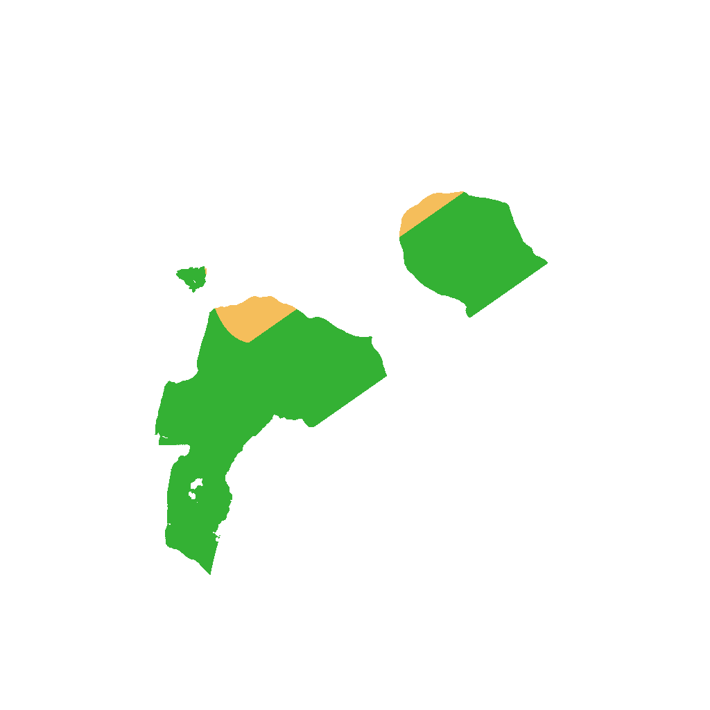 Biome Rust Map: Procedural Map, Size: 1300, Seed: 94292