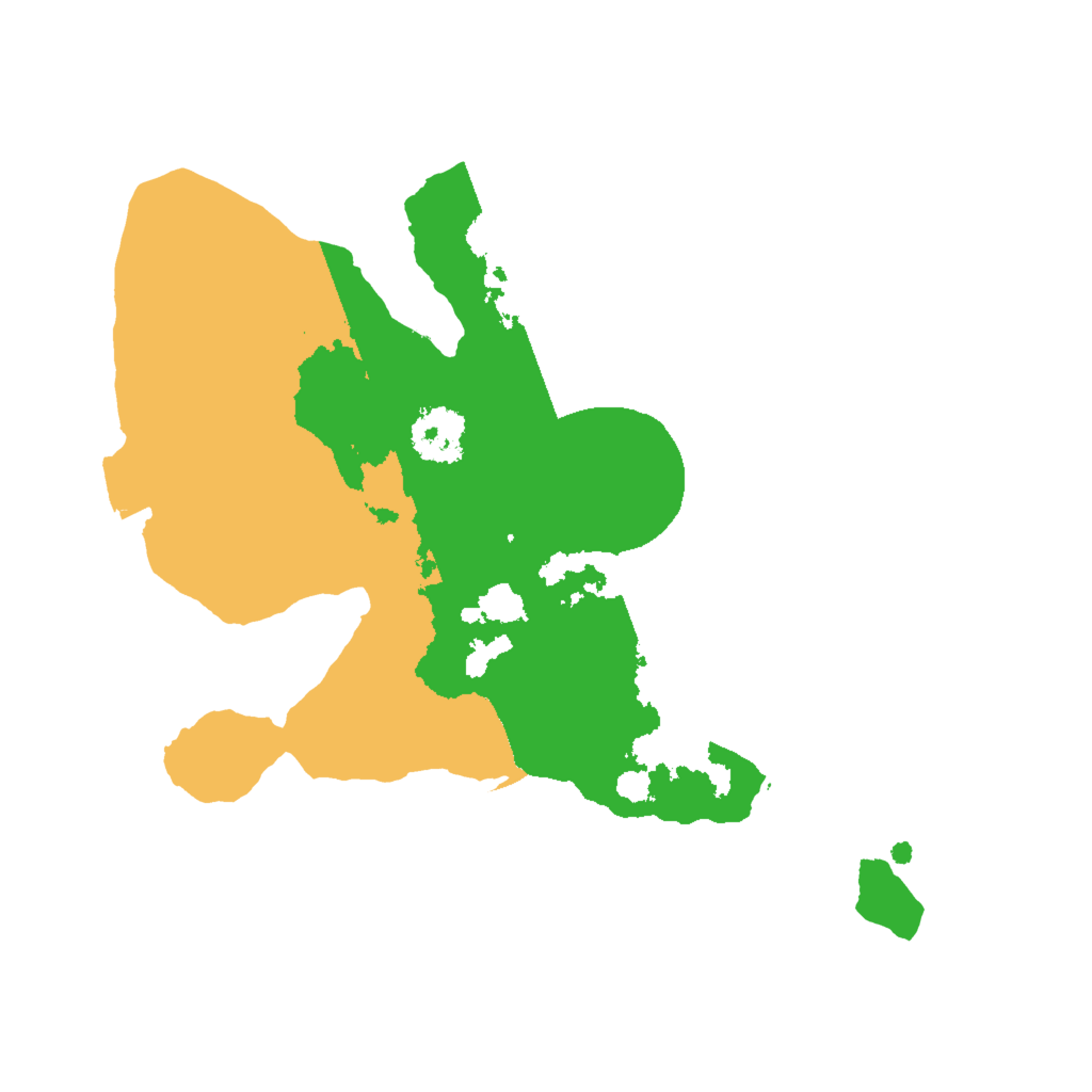 Biome Rust Map: Procedural Map, Size: 2000, Seed: 201057835