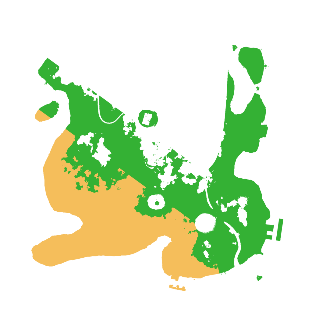 Biome Rust Map: Procedural Map, Size: 2850, Seed: 659041392