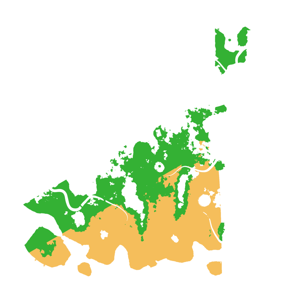 Biome Rust Map: Procedural Map, Size: 4500, Seed: 22749851