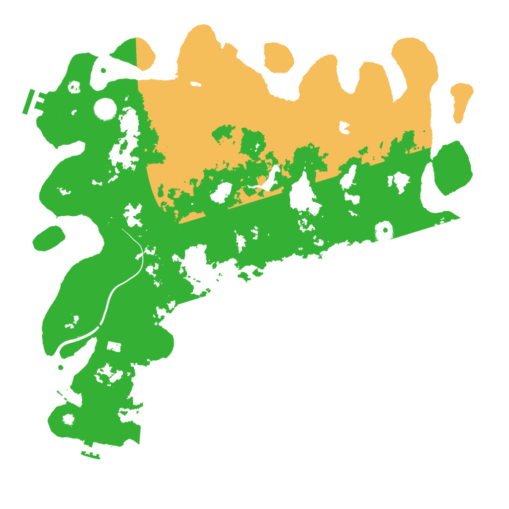 Biome Rust Map: Procedural Map, Size: 4000, Seed: 229601205