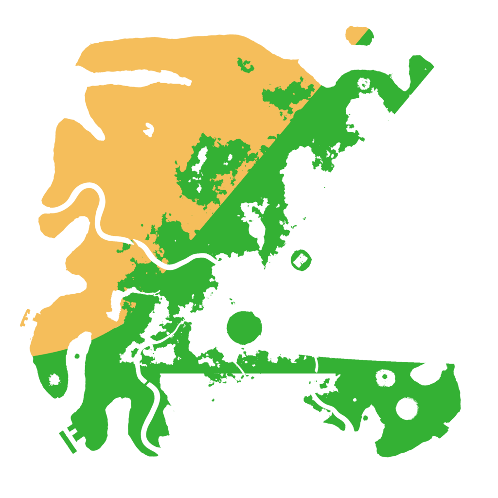 Biome Rust Map: Procedural Map, Size: 4000, Seed: 1811273183
