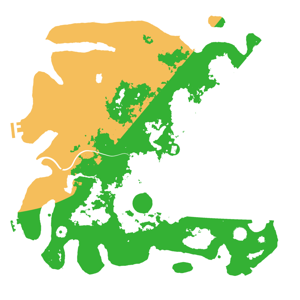 Biome Rust Map: Procedural Map, Size: 4000, Seed: 1811273183