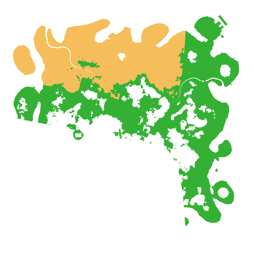 Biome Rust Map: Procedural Map, Size: 4252, Seed: 6738