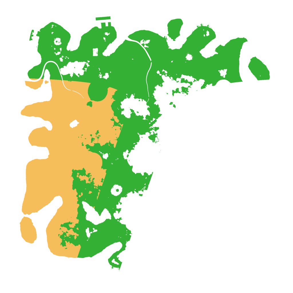 Biome Rust Map: Procedural Map, Size: 4000, Seed: 595514125
