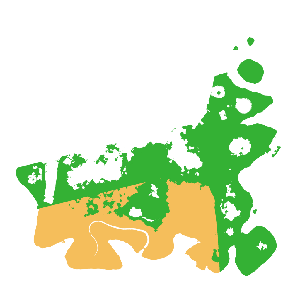 Biome Rust Map: Procedural Map, Size: 3500, Seed: 1275726193