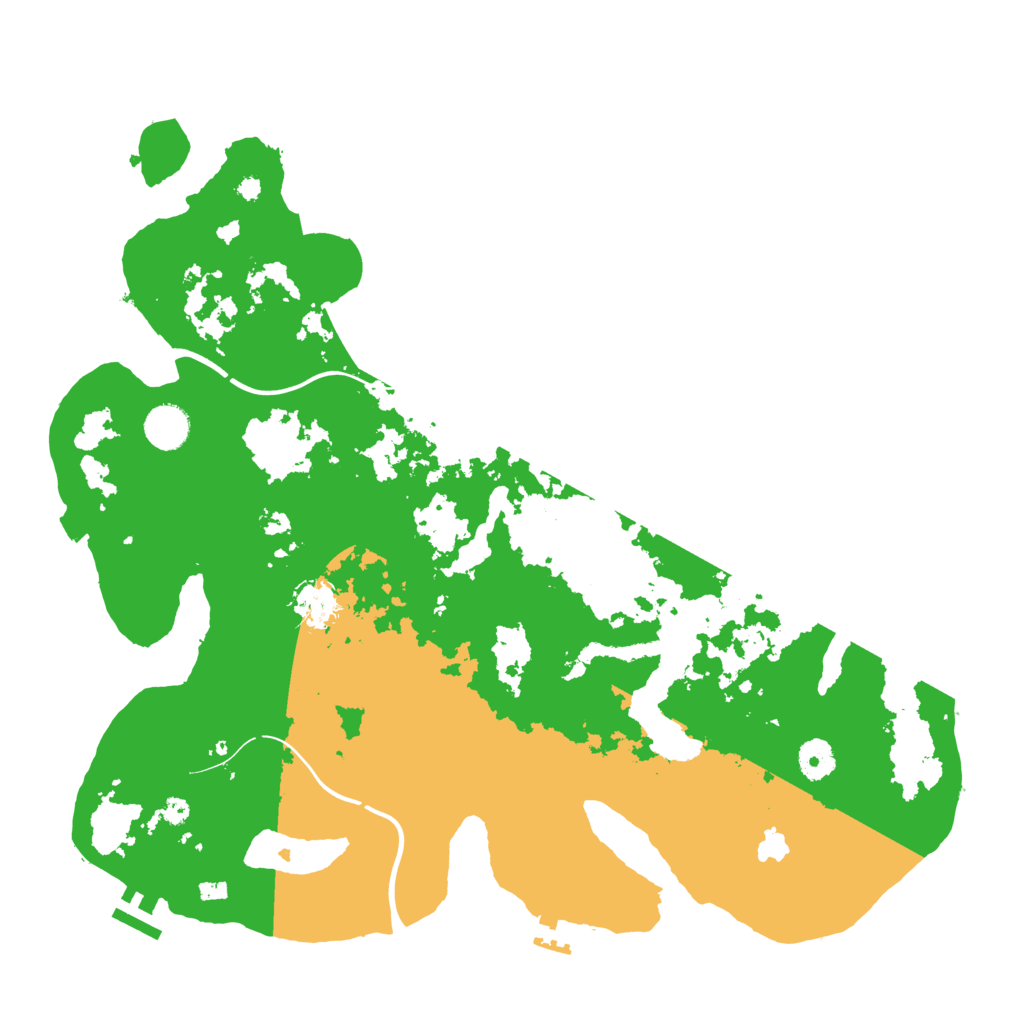 Biome Rust Map: Procedural Map, Size: 4000, Seed: 1362247