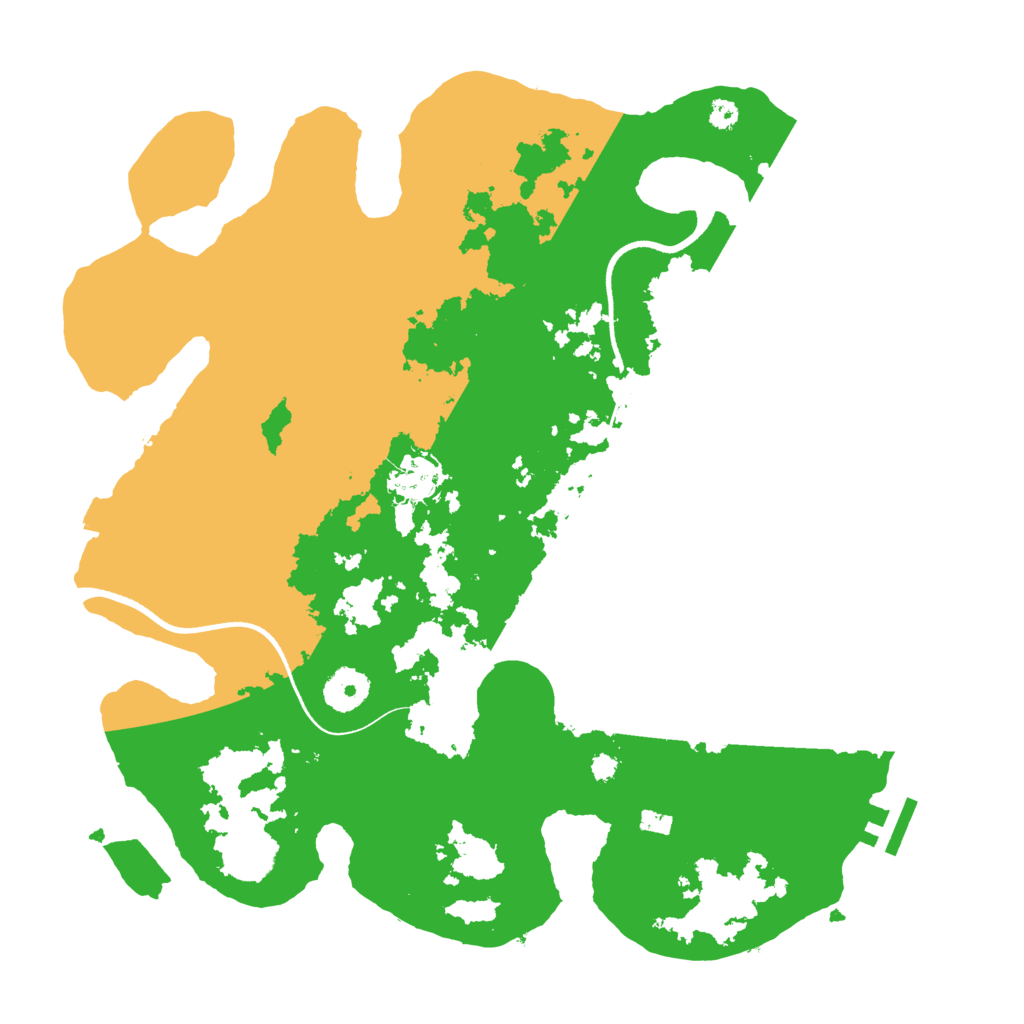 Biome Rust Map: Procedural Map, Size: 3500, Seed: 902010765