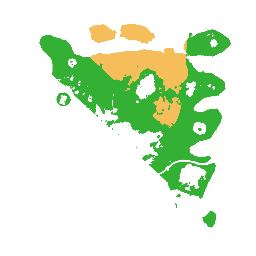 Biome Rust Map: Procedural Map, Size: 3000, Seed: 7789