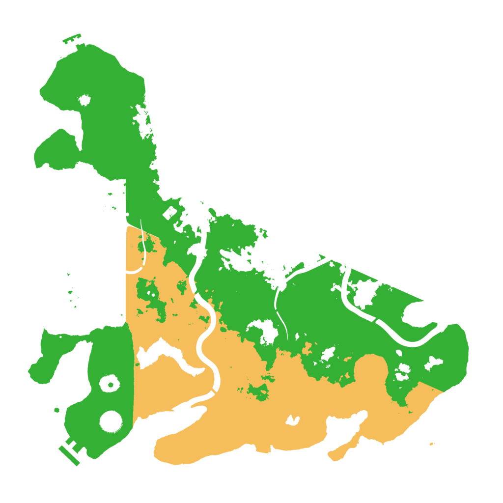 Biome Rust Map: Procedural Map, Size: 4000, Seed: 137704391
