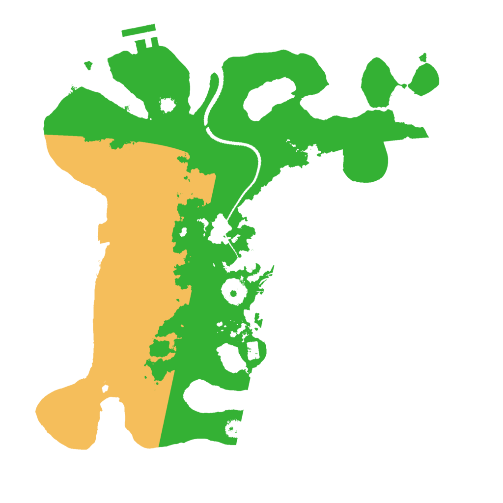 Biome Rust Map: Procedural Map, Size: 3000, Seed: 1412930426