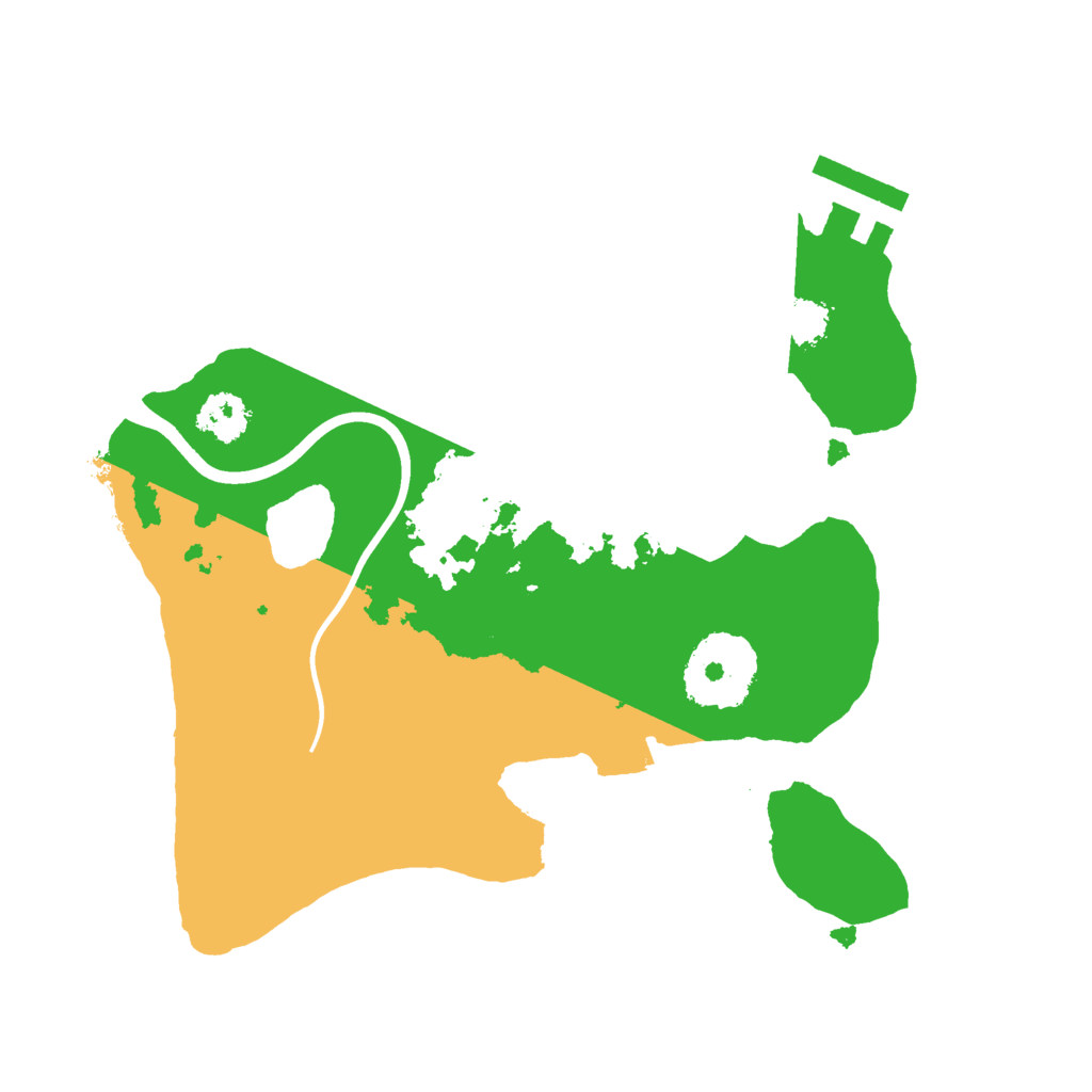 Biome Rust Map: Procedural Map, Size: 2250, Seed: 808788496