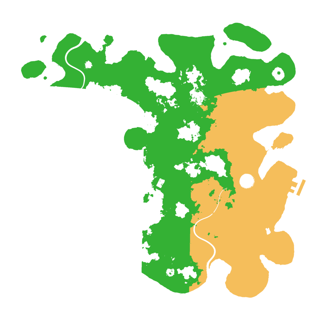 Biome Rust Map: Procedural Map, Size: 3850, Seed: 1133439365