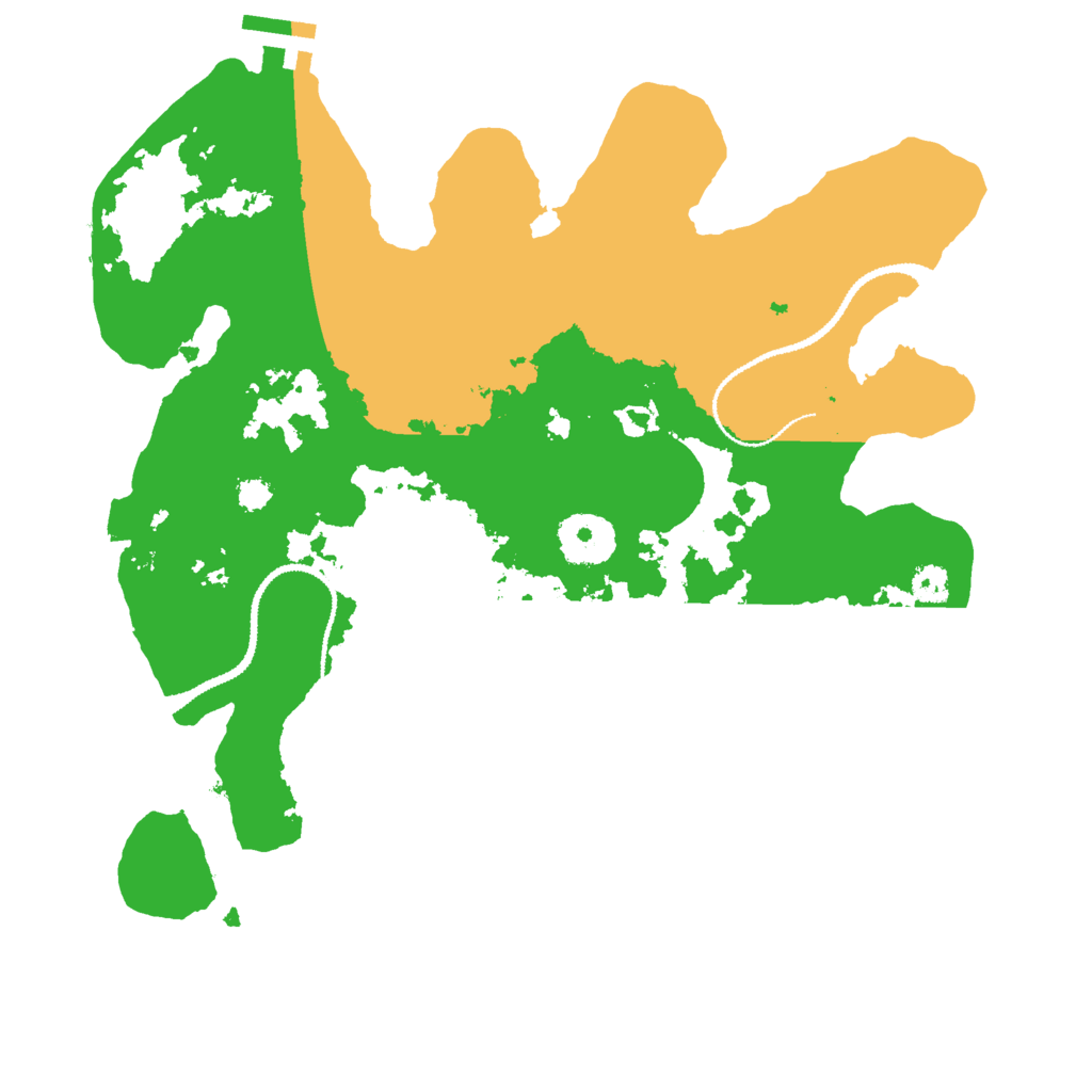 Biome Rust Map: Procedural Map, Size: 3000, Seed: 1547397397