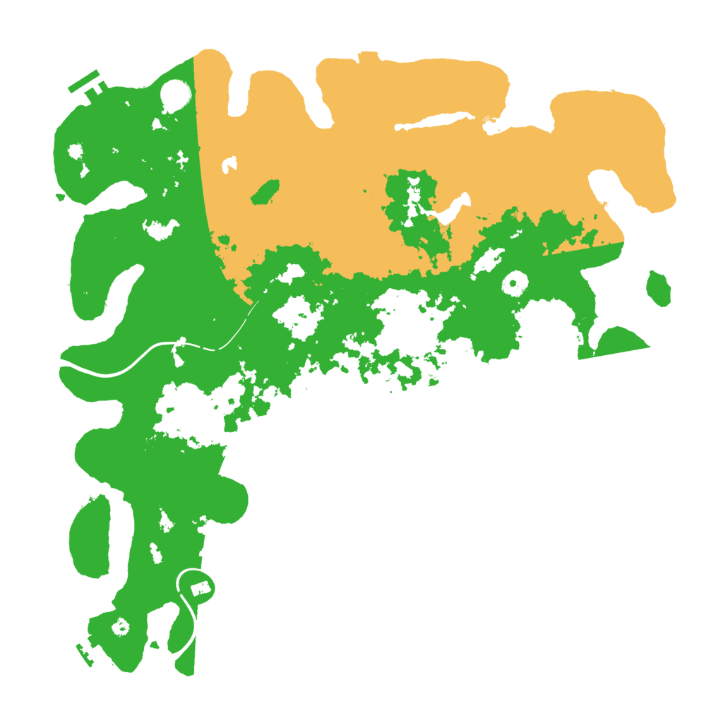 Biome Rust Map: Procedural Map, Size: 4250, Seed: 1018802298